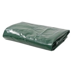 brezenta pārklājs, tents, 650 g/m², 2x3 m, zaļš цена и информация | Зонты, маркизы, стойки | 220.lv