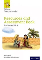 Nelson Comprehension: Years 3 &amp; 4/Primary 4 &amp; 5: Resources and Assessment Book for Books 3 &amp; 4 2nd Revised edition цена и информация | Книги для подростков и молодежи | 220.lv