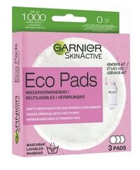 Гарниер, Eco Pads, Косметические диски, 3 штуки цена и информация | Средства для очищения лица | 220.lv