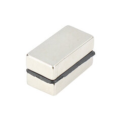 Magnēts Ferrestock 40 x 20 x 10 mm (2 pcs) cena un informācija | Durvju stopētāji un citi aksesuāri | 220.lv