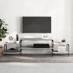 TV skapītis , 197x35x52 cm, pelēks cena un informācija | TV galdiņi | 220.lv