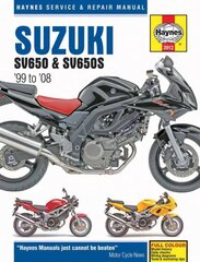 Suzuki Sv650 &amp; Sv650S: 99-08 cena un informācija | Ceļojumu apraksti, ceļveži | 220.lv