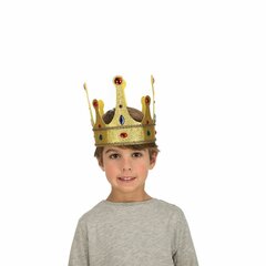 Kronis My Other Me Zelta Viduslaiku karalis (60 cm) cena un informācija | Karnevāla kostīmi, maskas un parūkas | 220.lv