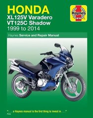 Honda XL125V Varadero &amp; VT125C Shadow (99-14) 2nd Revised edition цена и информация | Путеводители, путешествия | 220.lv