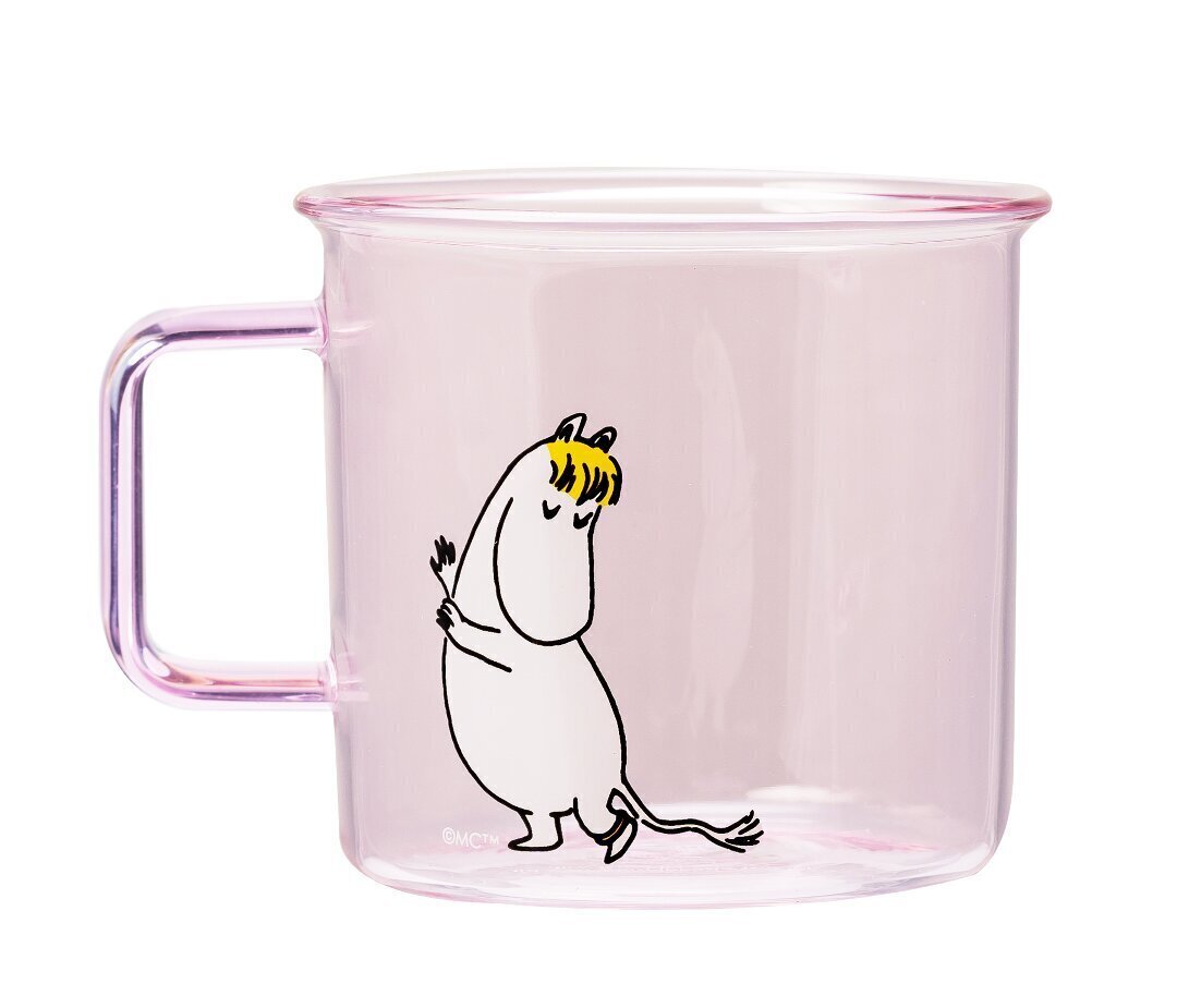 Muurla Moomin stikla krūze 3,5 l, rozā cena un informācija | Glāzes, krūzes, karafes | 220.lv