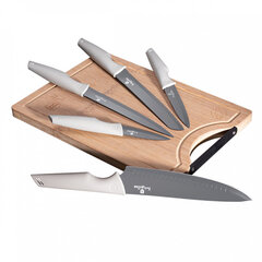 набор из 5 кухонных ножей со столиком berlinger haus bh-2838 цена и информация | Ножи и аксессуары для них | 220.lv