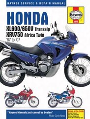 Honda XL600/650 Transalp &amp; XRV750 Africa Twin (87 - 07) cena un informācija | Ceļojumu apraksti, ceļveži | 220.lv