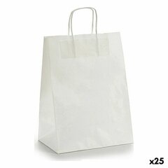 Papīra Soma 24 x 12 x 40 cm Balts (25 gb.) cena un informācija | Dāvanu saiņošanas materiāli | 220.lv