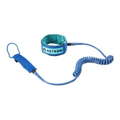 Braušanas dēļa saite Aztron 10.0 Sup Coil Leash cena un informācija | SUP dēļi, sērfa dēļi un piederumi | 220.lv