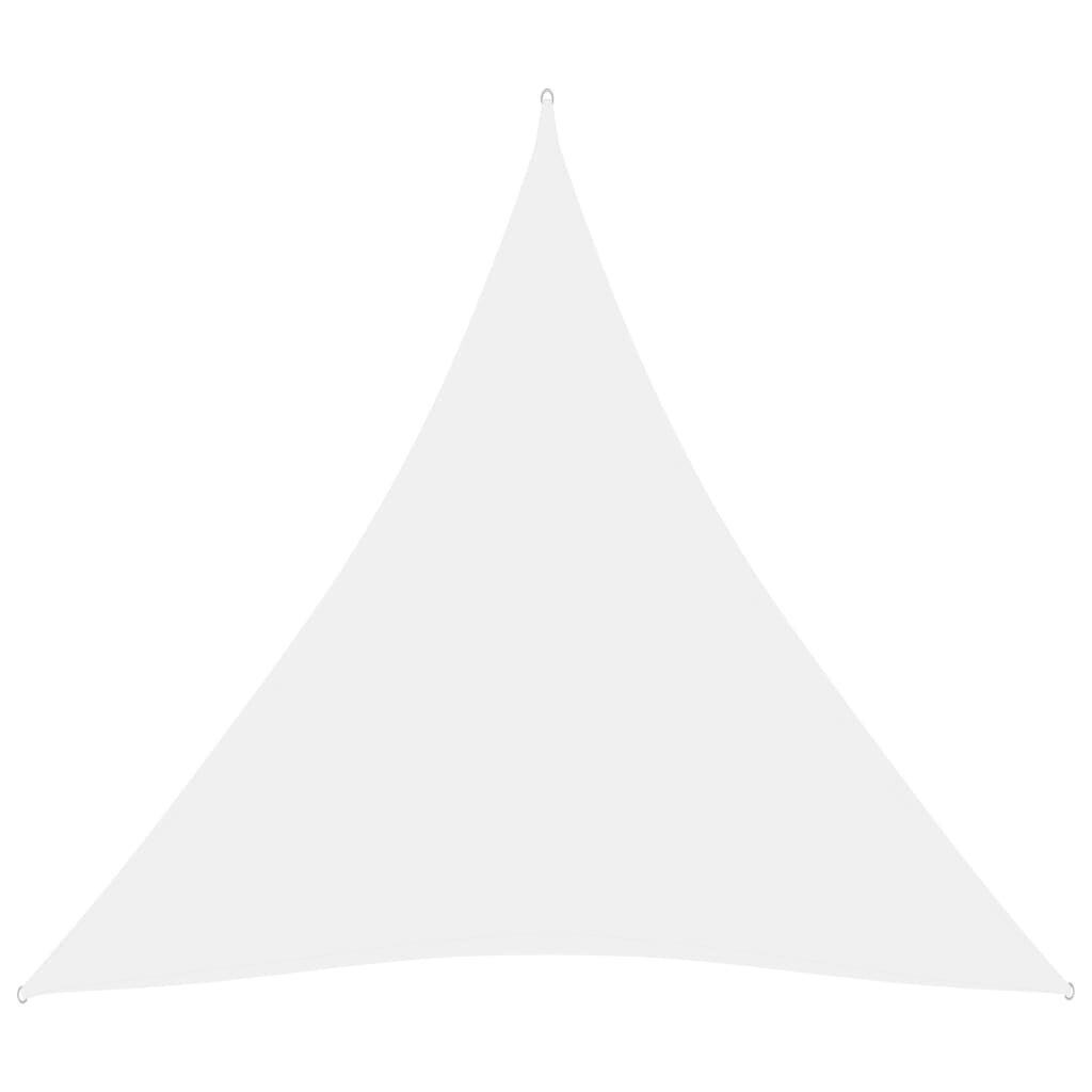 saulessargs, 3,6x3,6x3,6 m, trijstūra, balts oksforda audums цена и информация | Saulessargi, markīzes un statīvi | 220.lv