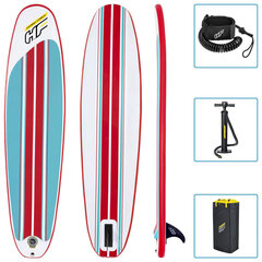 Bestway Hydro-Force piepūšams sup dēlis Compact Surf 8, 243x57x7 cm cena un informācija | SUP dēļi, sērfa dēļi un piederumi | 220.lv