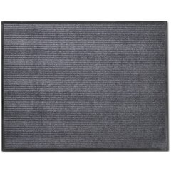 Pelēks Durvju Paklājs/Tepiķis PVC 90 x 120 cm cena un informācija | Kājslauķi | 220.lv