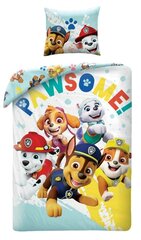 Bērnu gultas veļas komplekts Paw Patrol 140x200, 2 daļas cena un informācija | Bērnu gultas veļa | 220.lv