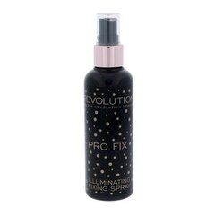 Makeup Revolution London Pro Fix Illuminating Fixing Spray fiksējošs sprejs 100 ml cena un informācija | Grima bāzes, tonālie krēmi, pūderi | 220.lv