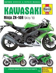 Kawasaki Ninja ZX-10R (04 - 10): 2004-2010 cena un informācija | Ceļojumu apraksti, ceļveži | 220.lv