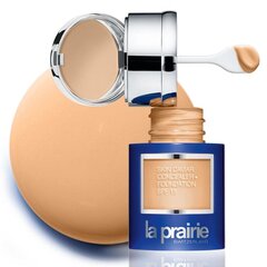 Krēmveida maskējošais pūderis La Prairie Skin Caviar Concealer SPF15 30 ml, Peche cena un informācija | Grima bāzes, tonālie krēmi, pūderi | 220.lv