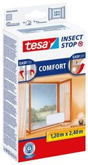 Защитная сетка для окон от насекомых TESA COMFORT белая 1,2мx2,4м цена и информация | Москитные сетки | 220.lv