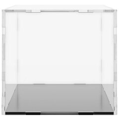 Vitrīnas kaste , 30x15x14 cm, caurspīdīgs cena un informācija | Veļas grozi un mantu uzglabāšanas kastes | 220.lv
