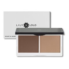 Konturēšanas duo Lily Lolo Sculpt&amp;Glow, 10 g cena un informācija | Bronzeri, vaigu sārtumi | 220.lv