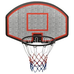 basketbola vairogs, melns, 90x60x2 cm, polietilēns цена и информация | Баскетбольные щиты | 220.lv