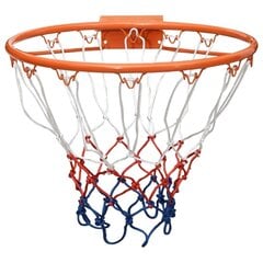 basketbola grozs, oranžs, 39 cm, tērauds цена и информация | Другие баскетбольные товары | 220.lv