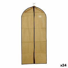 Apģērba Pārvalks Bēšs polipropilēns (60 x 1 x 170 cm) (24 gb.) cena un informācija | Pakaramie un apģērbu maisi | 220.lv