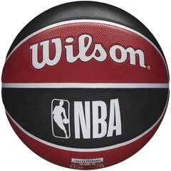 Wilson NBA Team Chicago Bulls Ball, unisex basketball balls , Sarkana cena un informācija | Basketbola bumbas | 220.lv