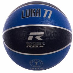 Баскетбольный мяч Rox Luka 77, синий, 7 цена и информация | Баскетбольные мячи | 220.lv