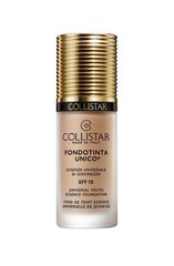 Šķidrais grima pamats Collistar Unico Youth Essence SPF 15 30 ml, 3N Beige cena un informācija | Grima bāzes, tonālie krēmi, pūderi | 220.lv