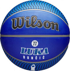 Wilson NBA spēlētāja Luka Dončika āra basketbola bumba cena un informācija | Basketbola bumbas | 220.lv