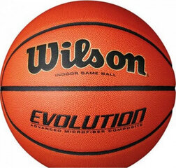 Wilson Evolution iekštelpu spēļu bumba grozam WTB0516XBEMEA cena un informācija | Basketbola bumbas | 220.lv