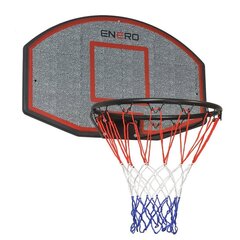 Баскетбольный щит Enero, 71 x 45 см + кольцо, 40 см цена и информация | Баскетбольные щиты | 220.lv