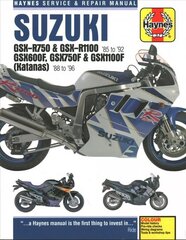 Suzuki GSX-R750 &amp; GSX-R1100, GSX600F, GSX750F &amp; GSX1100F (Katanas) (86 - 96) cena un informācija | Ceļojumu apraksti, ceļveži | 220.lv