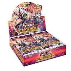 Spēļu karšu papildinājums Yu-Gi-Oh! Wild Survivors Booster displejs cena un informācija | Galda spēles | 220.lv