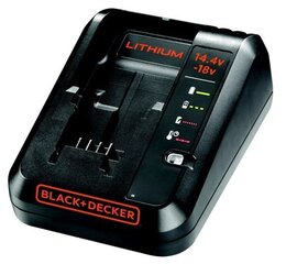 Lādētājs Black&amp;Decker 14,4 - 18V 1 Amp цена и информация | Шуруповерты, дрели | 220.lv