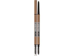 Automātisks uzacu zīmulis ar birstīti Maybelline New York Brow Ultra Slim Light Blond, 9 g cena un informācija | Uzacu krāsas, zīmuļi | 220.lv