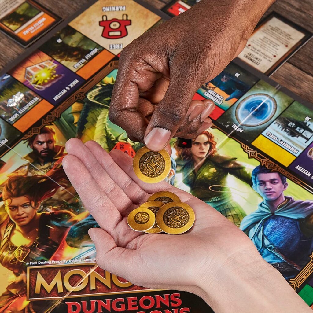 Galda spēle Monopoly Dungeons & Dragons Honor among Thieves цена и информация | Galda spēles | 220.lv