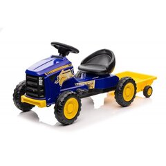 Lean Toys traktors, zils cena un informācija | Rotaļlietas zēniem | 220.lv