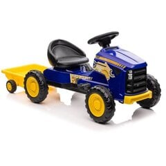 Lean Toys traktors, zils cena un informācija | Rotaļlietas zēniem | 220.lv