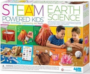 Mācību komplekts Steam Earth sciences 4M цена и информация | Развивающие игрушки | 220.lv