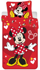 Disney Minnie Love &amp; Stars Bērnu gultas veļas komplekts 140×200 cm, 70×90 cm цена и информация | Детское постельное бельё | 220.lv