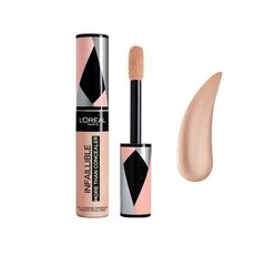 Konsīlers L´Oréal Paris Infailliable concealer (More Than a Concealer) 11 ml cena un informācija | Grima bāzes, tonālie krēmi, pūderi | 220.lv