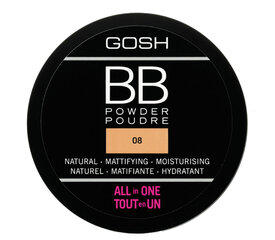 GOSH BB Powder BB pūderis 6.5 g, 08 Chestnut cena un informācija | Grima bāzes, tonālie krēmi, pūderi | 220.lv