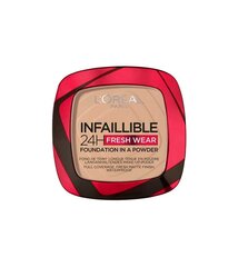 Компактный макияж L'Oreal Make Up Infallible Fresh Wear 24 часов 130 (9 г) цена и информация | Пудры, базы под макияж | 220.lv