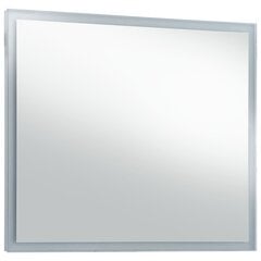 Sienas vannas istabas spogulis ar LED, 80x60cm, cena un informācija | Spoguļi | 220.lv