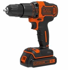 Skrūvgriezis Black &amp; Decker BDCHD18KB cena un informācija | Skrūvgrieži, urbjmašīnas | 220.lv