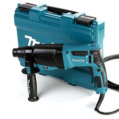 Makita HR2630 rotary hammer SDS Plus 800 W цена и информация | Перфораторы | 220.lv