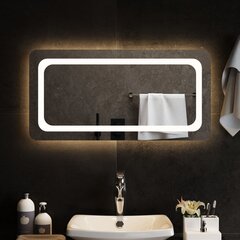 LED vannas istabas spogulis, 80x40cm цена и информация | Зеркала | 220.lv