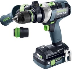 Аккумуляторная ударная дрель-шуруповёрт Festool TPC 18/4 5,2/4,0 I-Plus QUADRIVE 575605 цена и информация | Шуруповерты, дрели | 220.lv