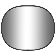sienas spogulis, melns, 30x25 cm cena un informācija | Spoguļi | 220.lv